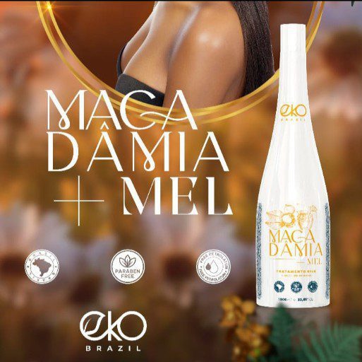 Traitement lissant protéiné EKO Macadamia Miel 1L