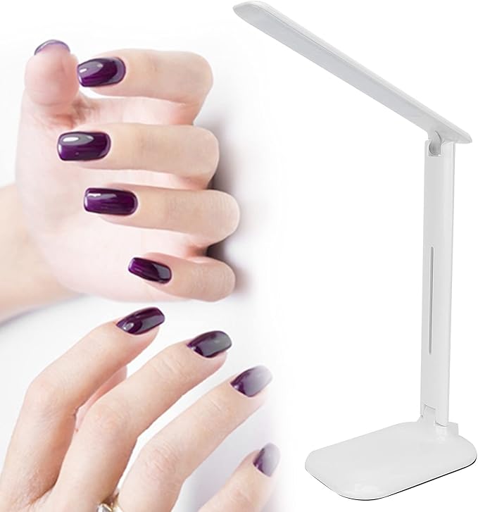Lampe de Bureau LED Tactile avec Variateur - LumiÚre Chaude & Froide - Idéale Manucure et Lecture