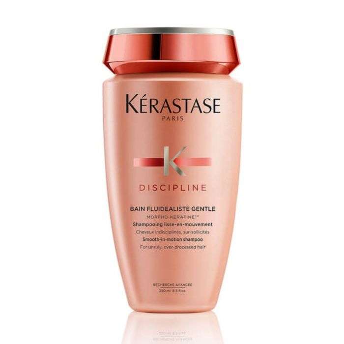 Kérastase Discipline Bain Fluidealiste Gentle – Shampooing Lissant Sans Sulfates pour Cheveux Indisciplinés (250ml)