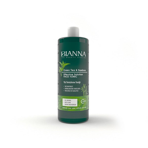 Bianna Tonique Visage Solution Efficace Thé Vert & Bambou 400 ml