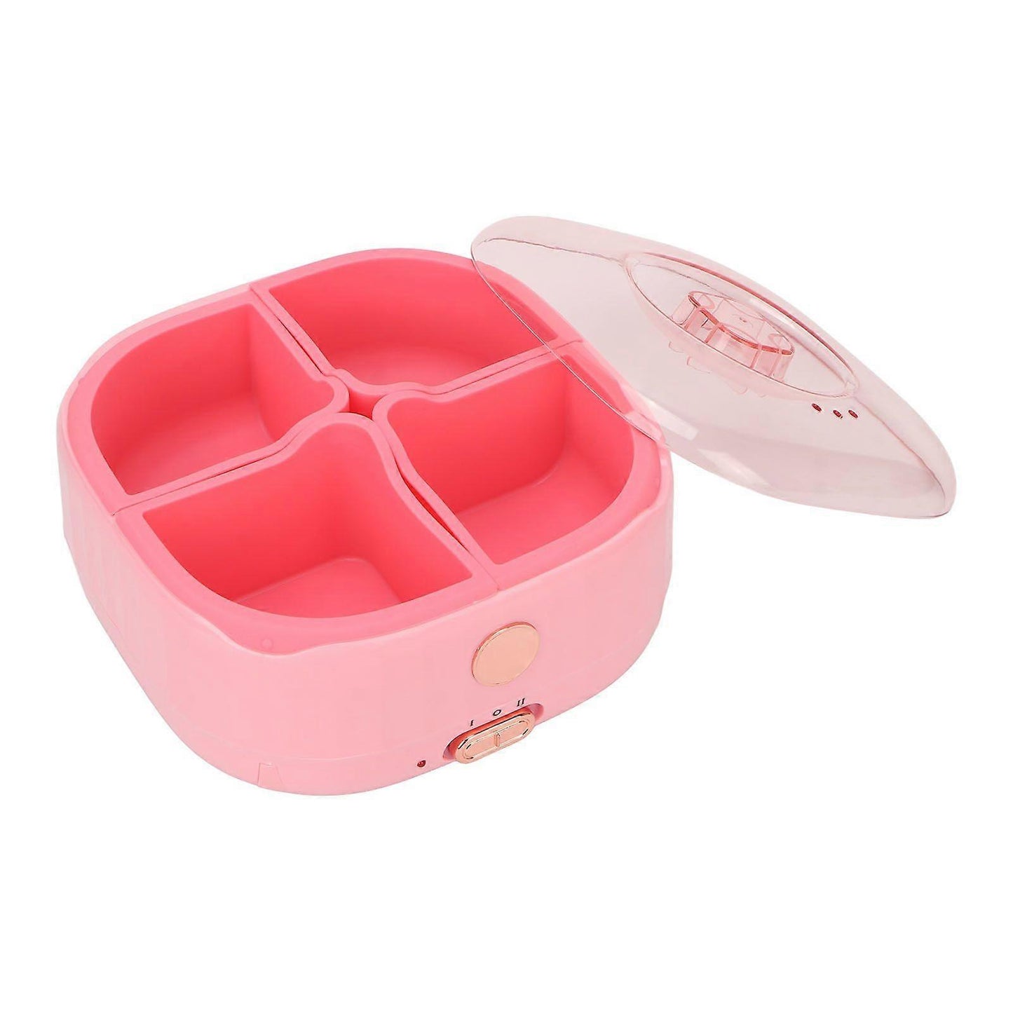 Chauffe-Cire Électrique Professionnel - 4 Compartiments Silicone Amovibles - SM-5001A
