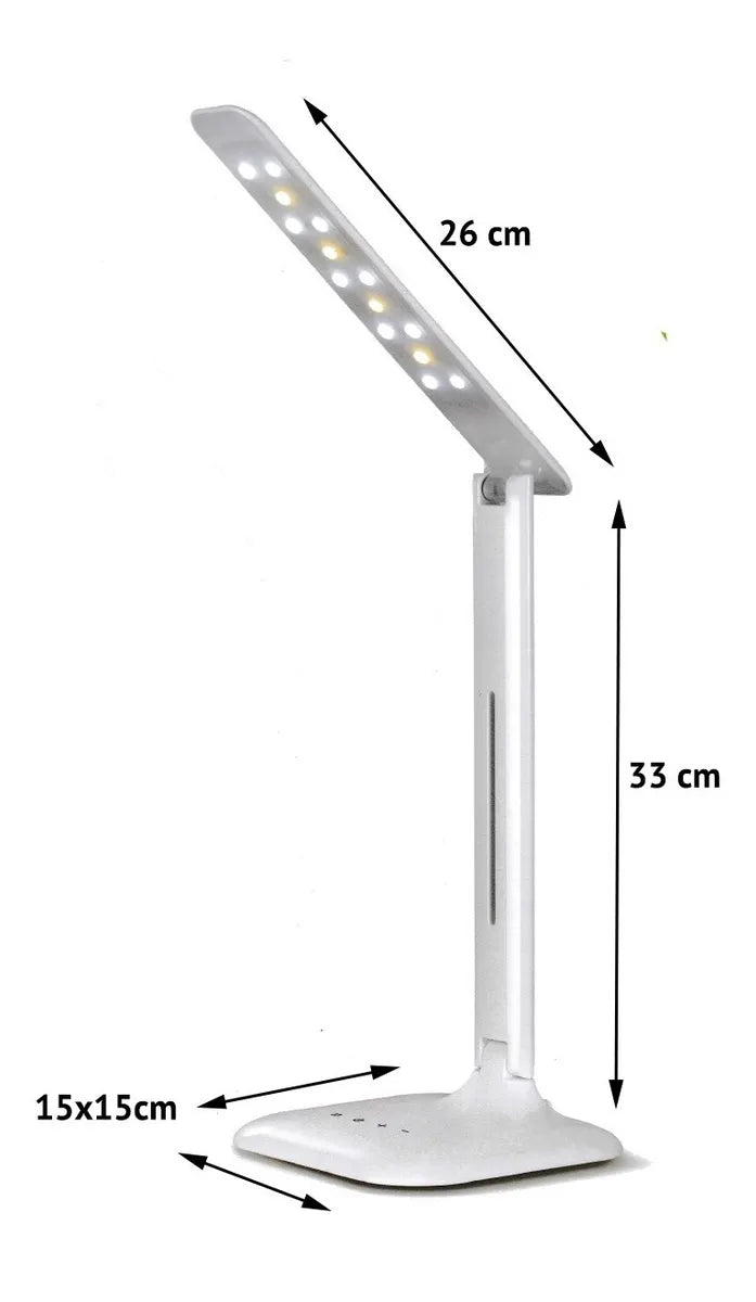 Lampe de Bureau LED Tactile avec Variateur - Lumière Chaude & Froide - Idéale Manucure et Lecture