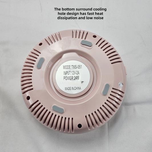 Dépoussiéreur d’Ongles 24W – Turbine Ventilateur Sans Brosse, Aspiration Puissante pour Salon, Dissolvant et Ponçage Manucure