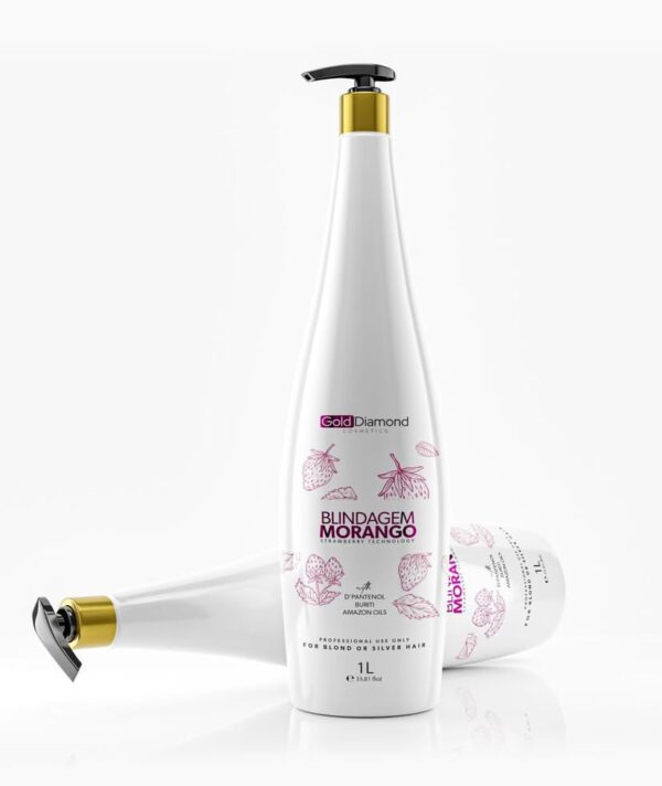 Gold Diamond Blindagem Morango 1L – Répare, Protège & Fait Briller