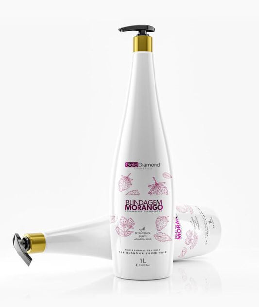 Gold Diamond Blindagem Morango 1L – Répare, Protège & Fait Briller