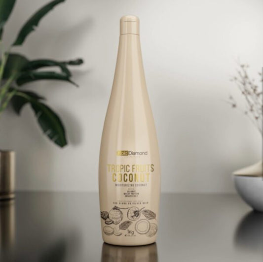 Gold Diamond Tropic Fruits Traitement Capillaire Hydratant Profond 1L