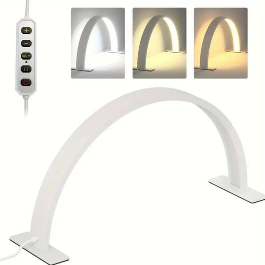 Lampe de Table LED Arche pour Manucure - Éclairage Professionnel sans Ombre