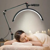 Lampe LED Demi-Lune Professionnelle pour Extension de Cils et Esthétique