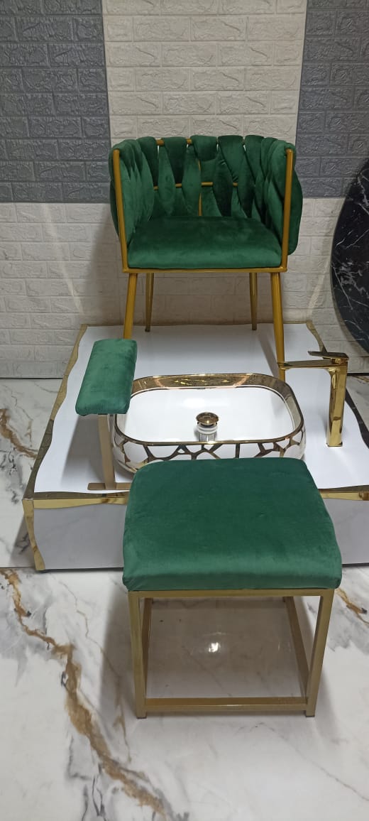 Ensemble Pédicure Complet Professionnel – Trône Confort & Bac de Soin Haut de Gamme