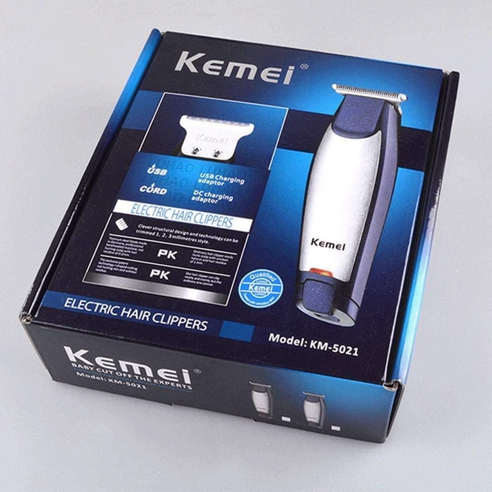 Tondeuse à Cheveux Kemei KM-5021 Professionnelle – Recharge USB & Secteur, Coupe de Précision