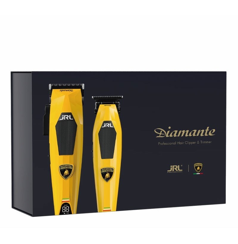JRL x Lamborghini – Set de Tondeuses Professionnelles Luxe avec Affichage Digital