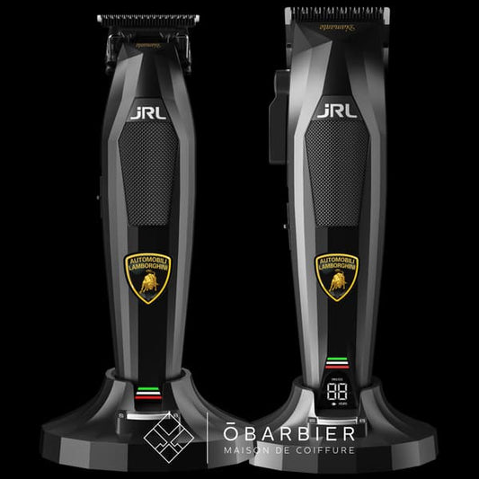 Tondeuses JRL x Automobili Lamborghini – Édition Limitée Diamante & Socle de Charge