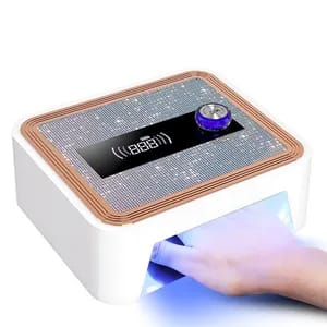 💅 Lampes à Ongles UV/LED  Modèle Crystal Luxe : Lampe à Ongles UV/LED SUN L5 268W – Design Étincelant avec Strass & Écran Digital – Séchage Ultra-Rapide.