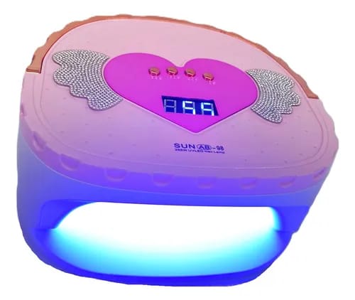 Lampe UV/LED Professionnelle 2-en-1 avec Support Articulé – Idéale Mains & Pieds – Design Détachable