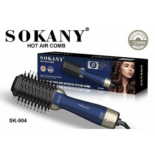 Brosse SOKANY : Brosse Soufflante Professionnelle SOKANY SK-904 – Hot Air Comb 1200W – Volume & Brushing Facile