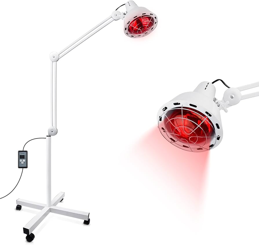 Lampe Infrarouge Professionnelle sur Pied – Usage Esthétique & Thérapeutique