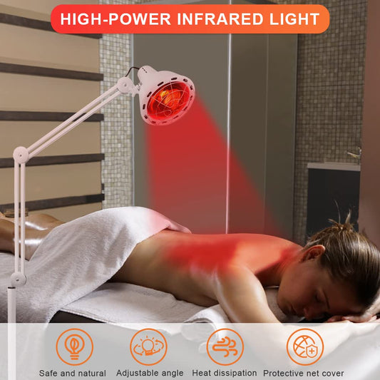 Lampe Infrarouge Professionnelle sur Pied – Usage Esthétique & Thérapeutique