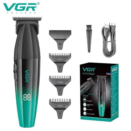 Tondeuse Professionnelle VGR V-003 Salon Series – Turbo 9000 RPM & Lame Céramique