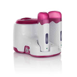Appareil Chauffe-Cire Trio Professionnel – Kit d'Épilation Complet avec Socle pour Roll-On et Cire en Pot