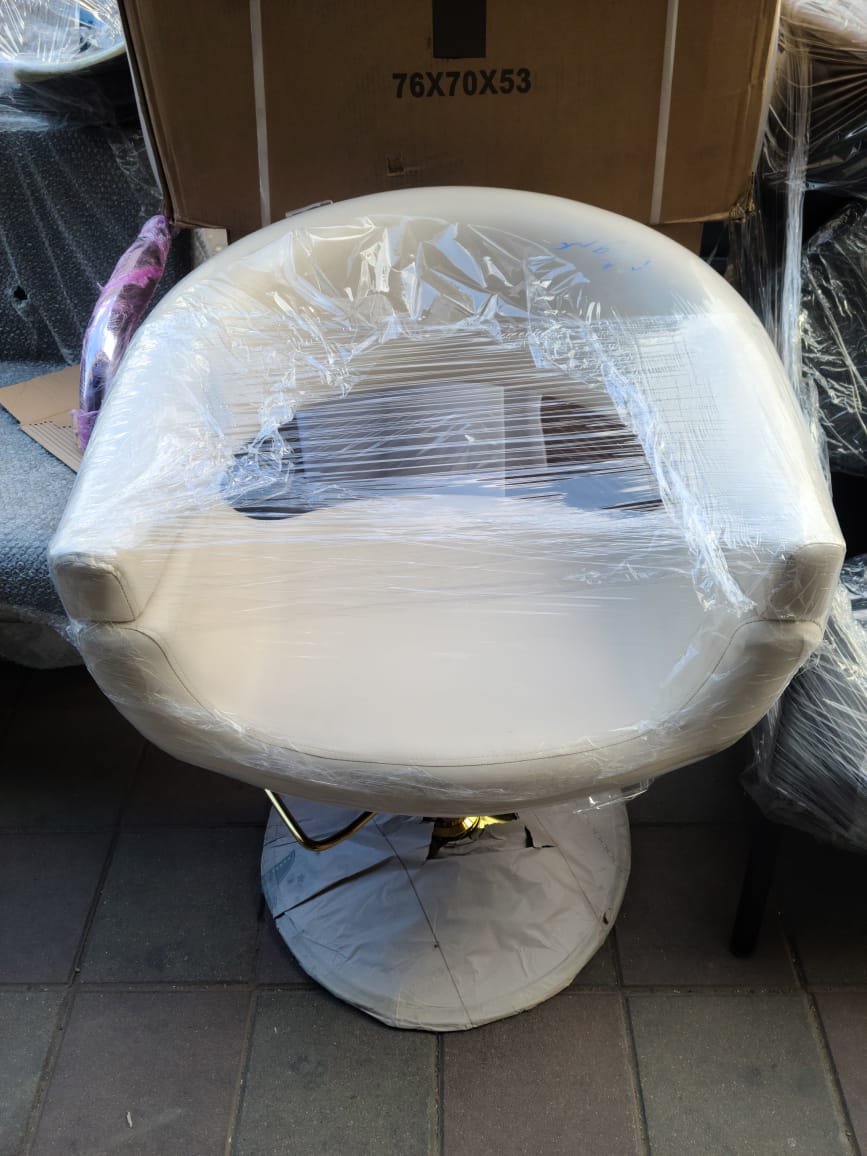 Chaise Barber Professionnelle Hydraulique – Fauteuil Coiffure Confort Luxe