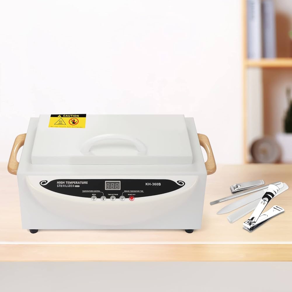 Stérilisateur Haute Température 500W Manucure Pédicure Tatouage