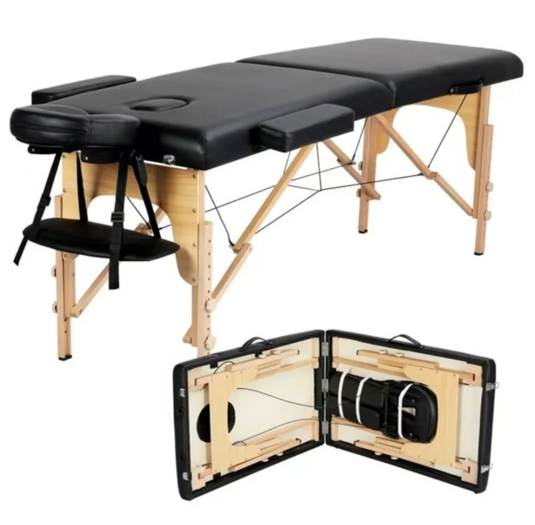 Table de Massage Pliante Professionnelle – Lit Esthétique Portable avec Appui-Tête