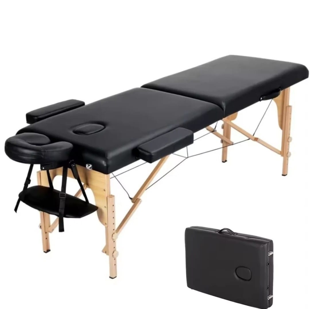 Table de Massage Pliante Professionnelle – Lit Esthétique Portable avec Appui-Tête
