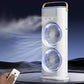 Mini Climatiseur Portable USB 3-en-1 – Ventilateur & Refroidisseur