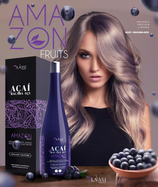 DLA/VU Brazil AÇAI BACABA-AÇU AMAZON FRUITS ORGANIC PROTEIN LISSAGE 1L